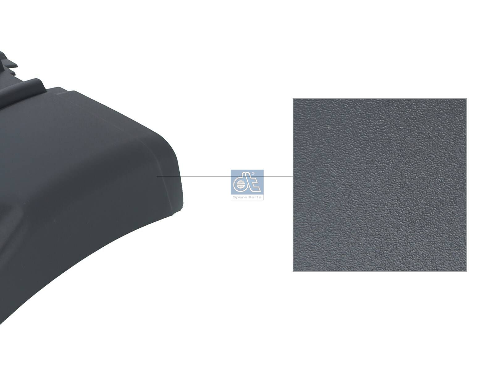 DT Spare Parts 1.22700 Fender, rear
