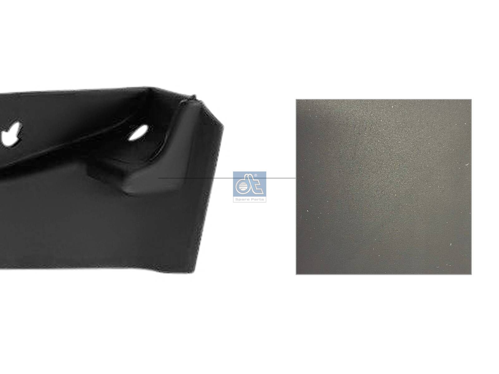 DT Spare Parts 1.22715 Splash guard, left, L: 170 mm