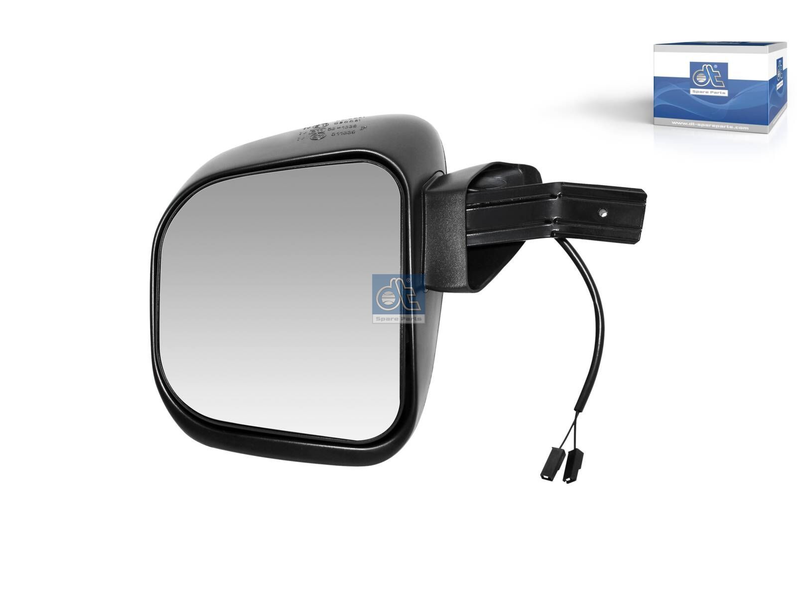 DT Spare Parts 1.22991 Wide view mirror, left, heated, R: 300 mm