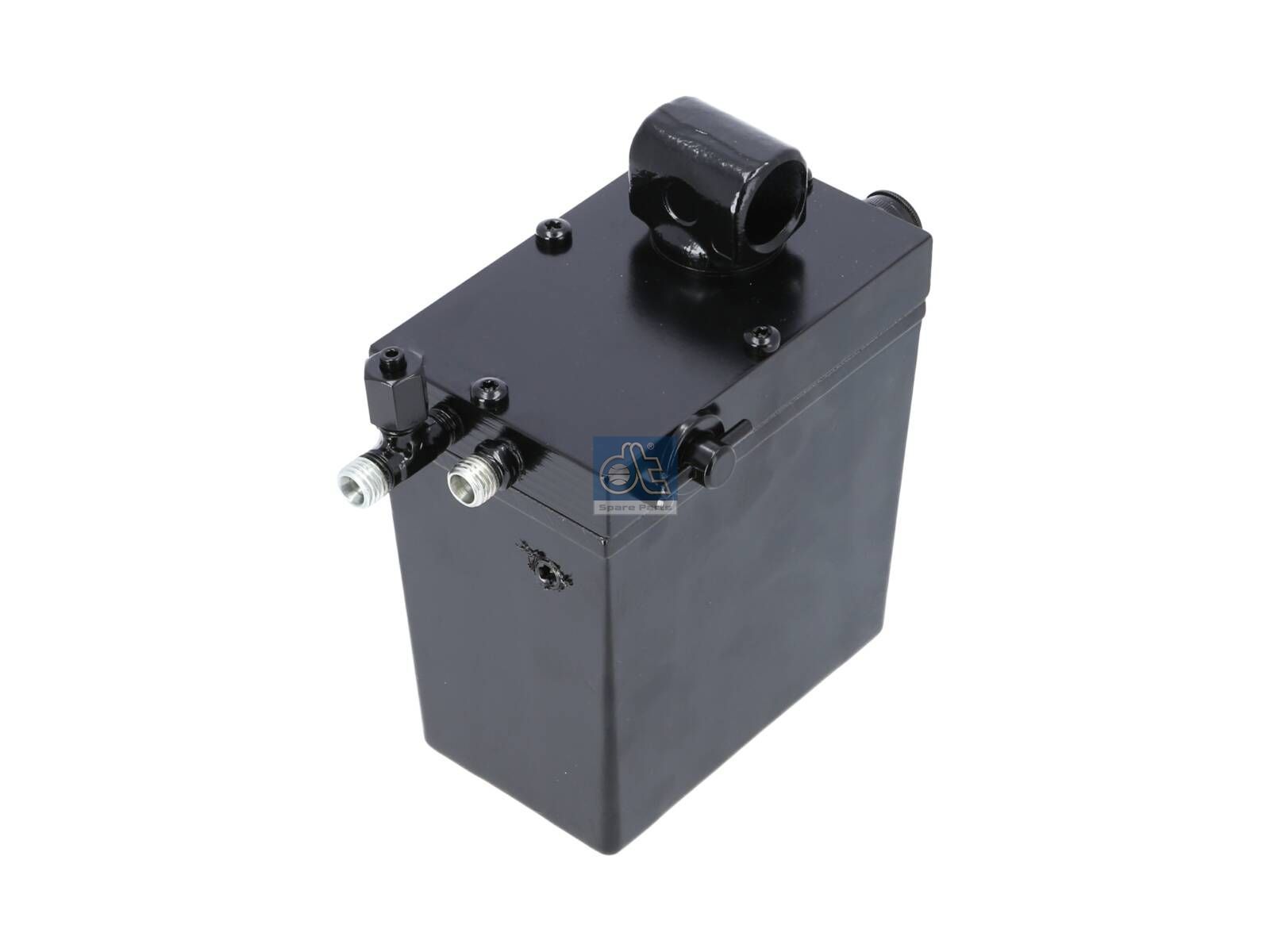 DT Spare Parts 1.23013 Cabin tilt pump, M12 x 1,5, M10 x 1,5, L: 130.8 mm, H: 142.8 mm, 370 bar