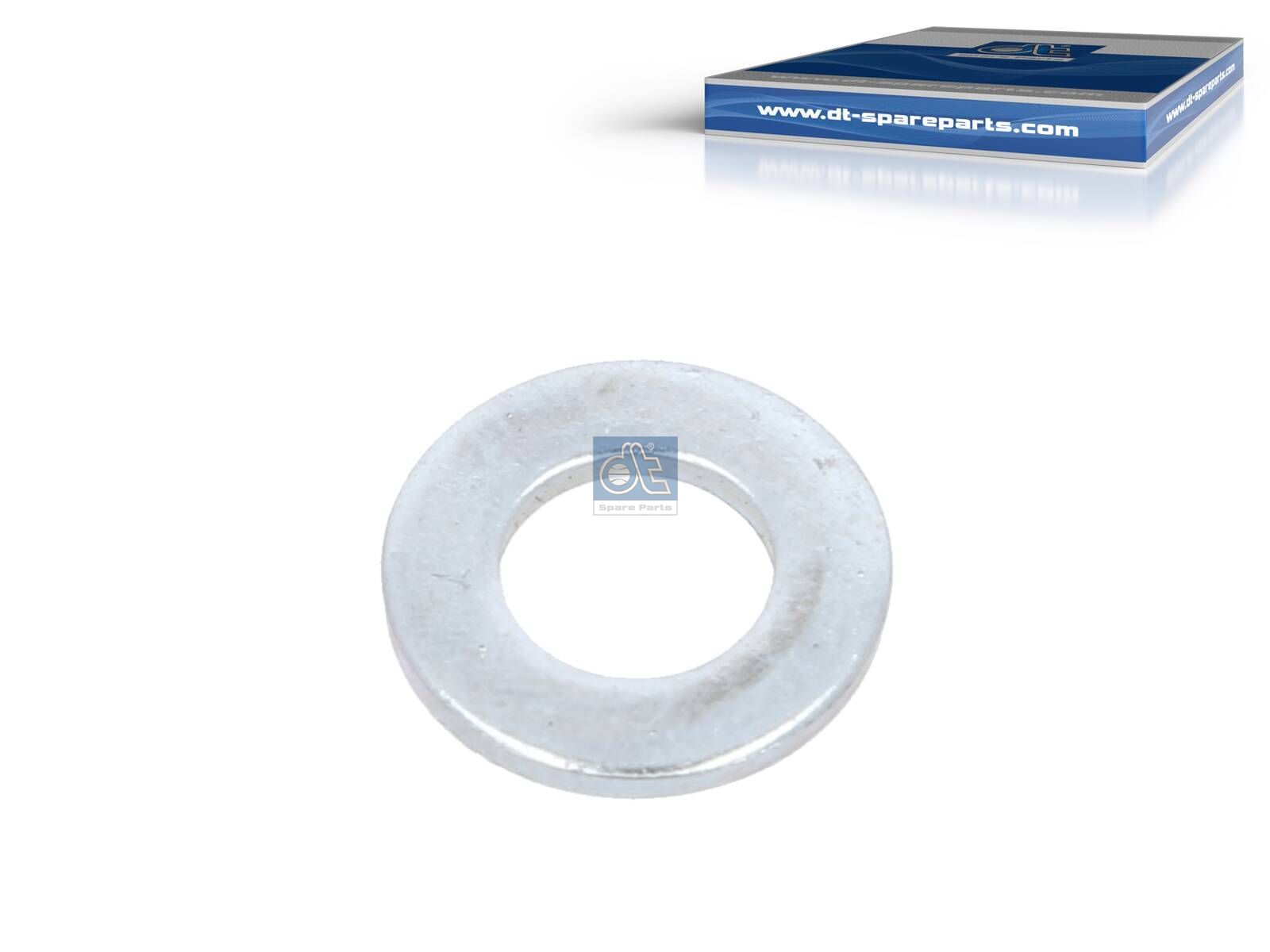 DT Spare Parts 1.23296 Washer, d: 8.4 mm, D: 16 mm, S: 1.6 mm, DIN 125