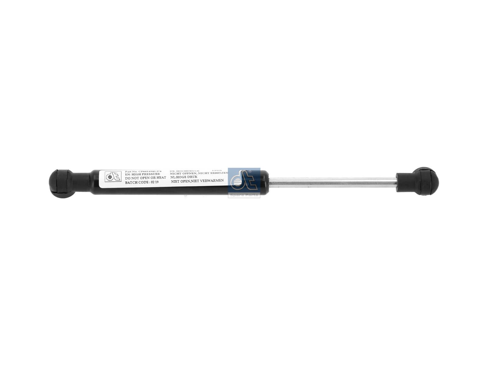 DT Spare Parts 1.23374 Gas spring, storage box, 150 N