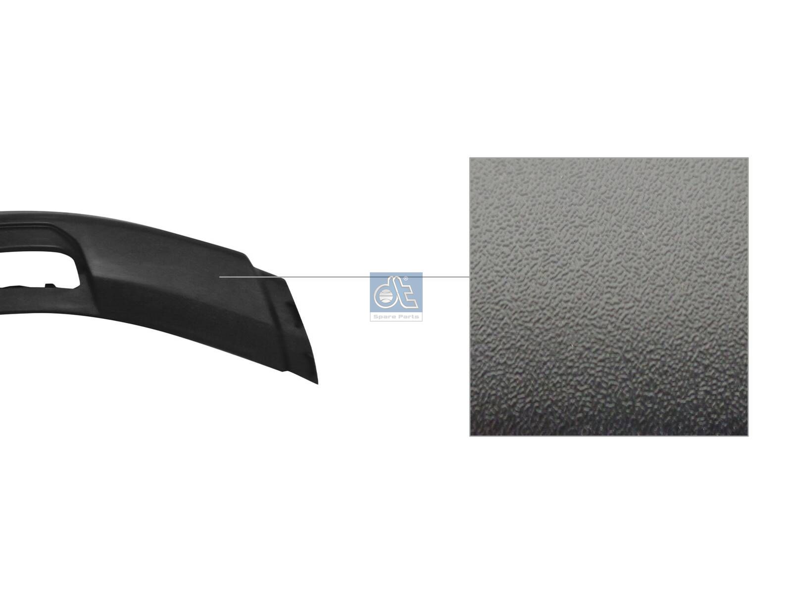 DT Spare Parts 1.23622 Fender cover, left