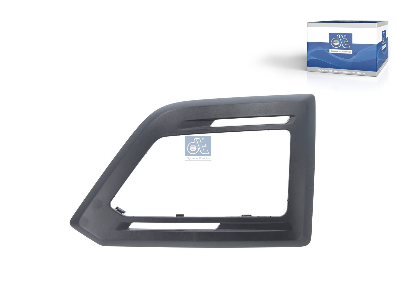 DT Spare Parts 1.23674 Auxiliary lamp frame, left, black