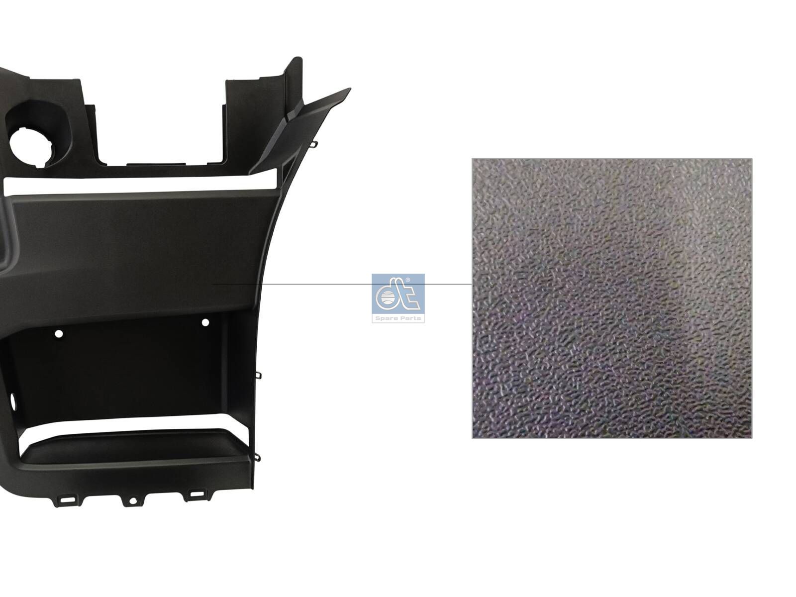 DT Spare Parts 1.23697 Step well case, left