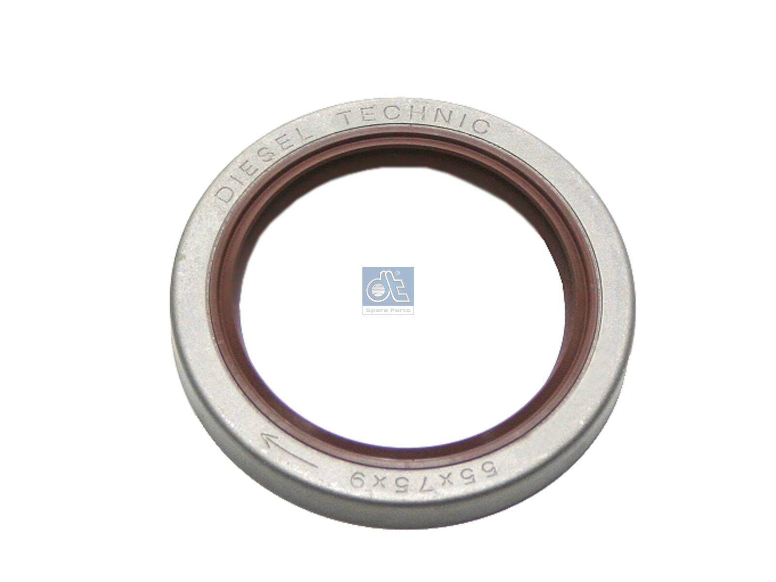 DT Spare Parts 1.24267 Oil seal, d: 55 mm, D: 75 mm, H: 9 mm