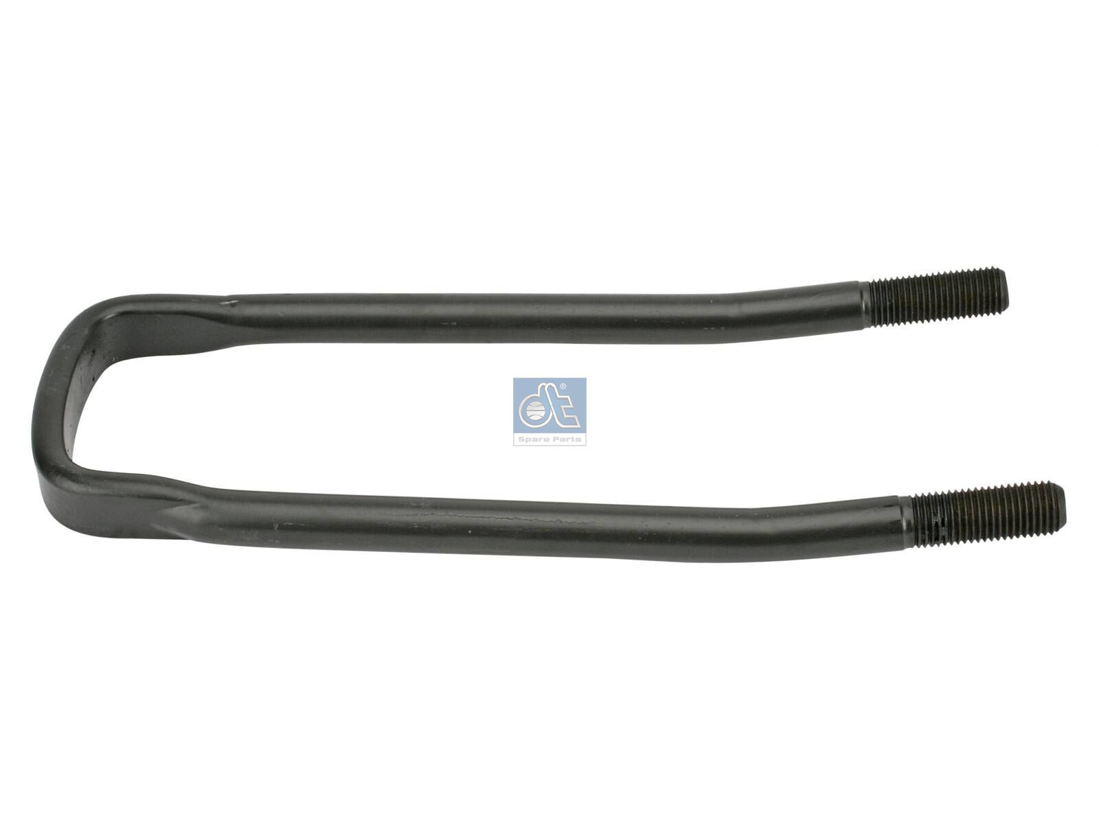 DT Spare Parts 1.25387 U-bolt, r: 15 mm, R: 140 mm, M22 x 2,5, LTh: 56 mm, L1: 385 mm, L2: 265 mm, w: 92 mm, S: 13 mm, 8.8