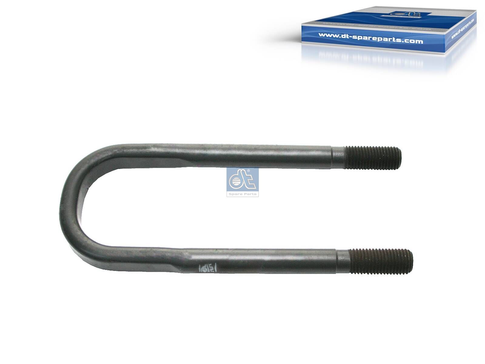 DT Spare Parts 1.25417 U-bolt, r: 40 mm, M24 x 3, LTh: 54 mm, L: 311 mm, w: 98 mm, S: 18 mm, 10.9