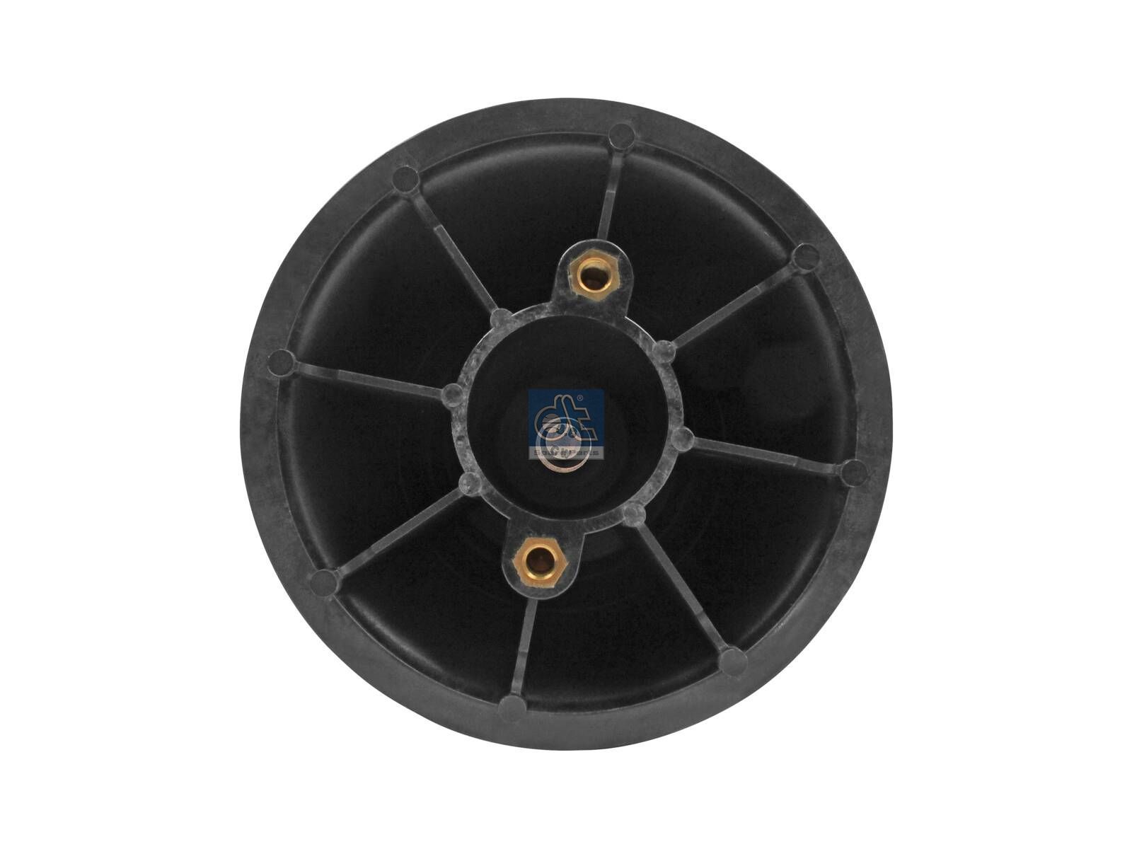 DT Spare Parts 1.25876 Air spring, D: 227 mm, Dmax: 240 mm, M10, M12, M14 x 1,5, L: 380 mm