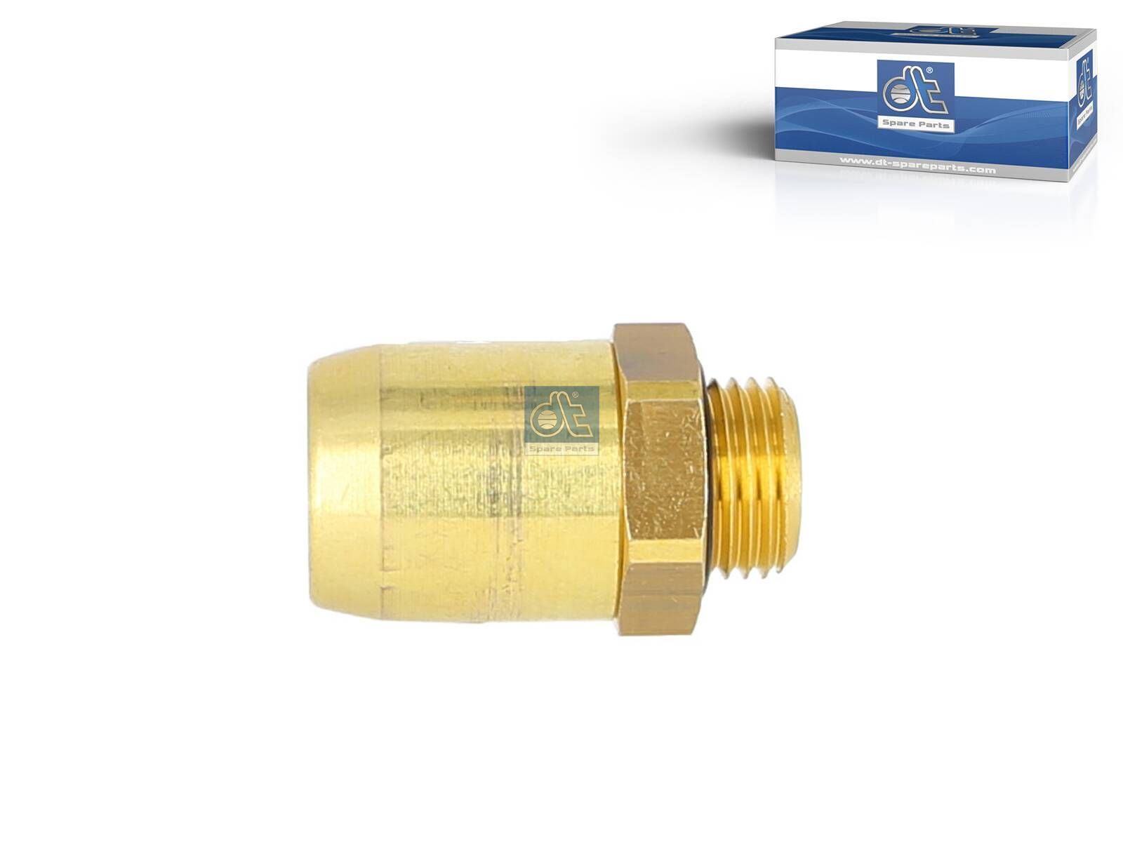 DT Spare Parts 1.26127 Union assembly, D: 12 mm, M16 x 1,5