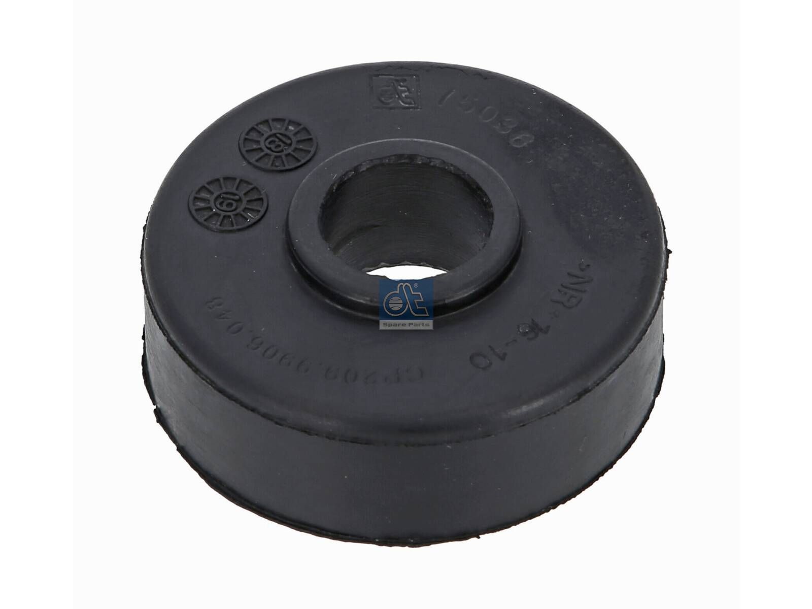DT Spare Parts 1.27048 Rubber bushing, d: 20 mm, D: 60 mm, H: 25 mm