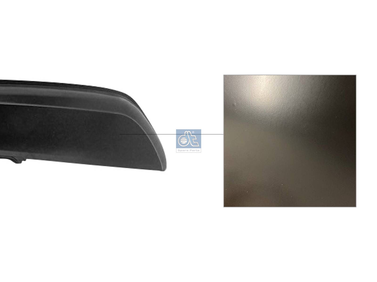 DT Spare Parts 1.29007 Air deflector, left