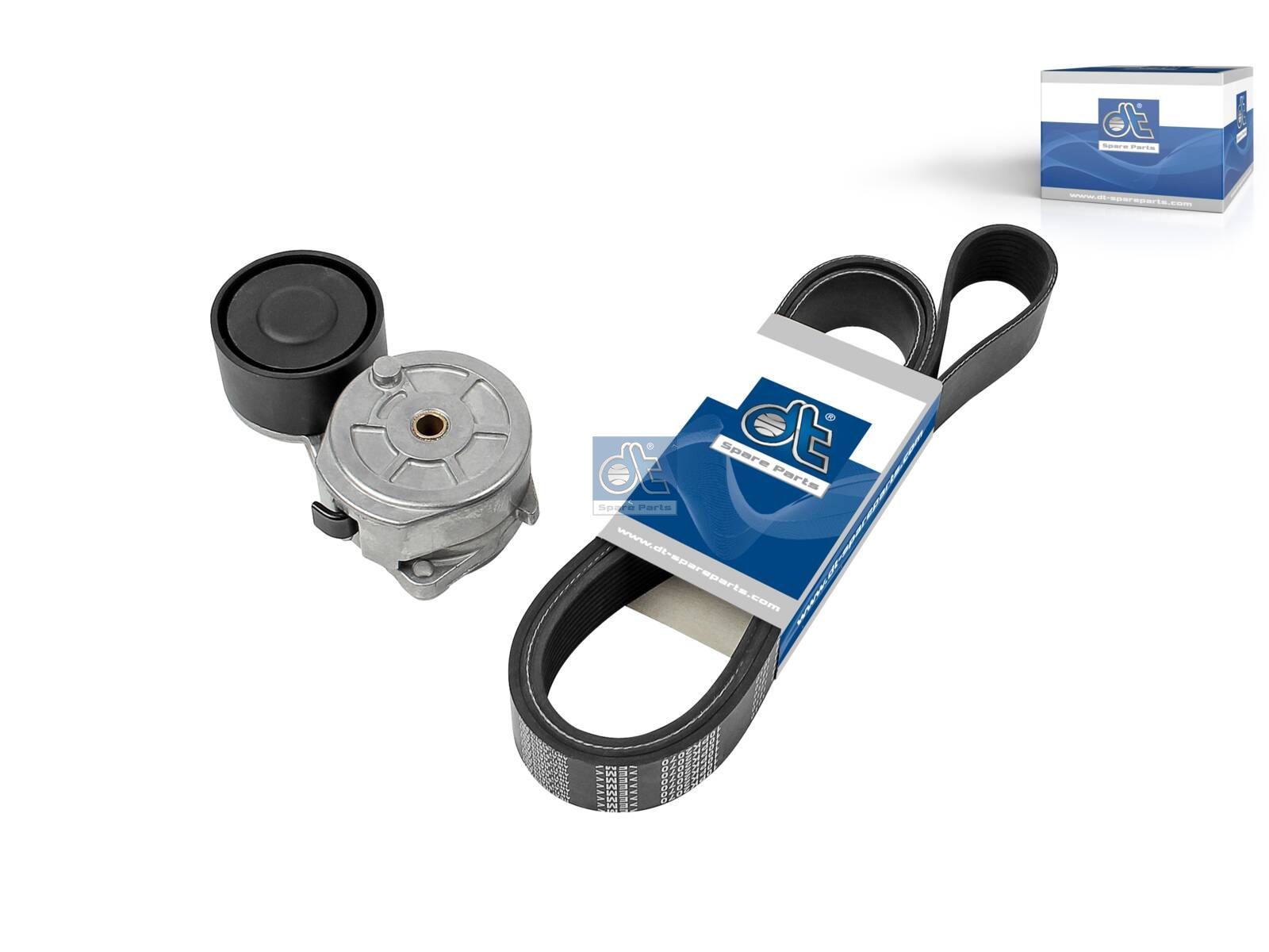 DT Spare Parts 1.31179 Belt tensioner kit, 10 PK, L: 2040 mm