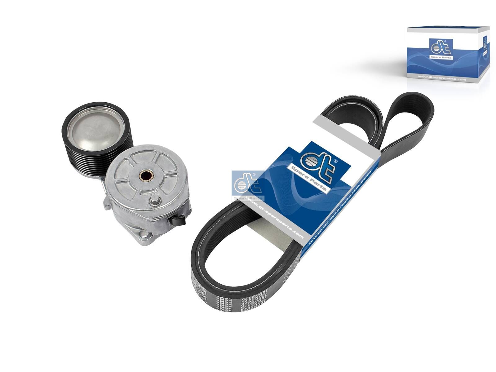 DT Spare Parts 1.31183 Belt tensioner kit, 10 PK, L: 2215 mm