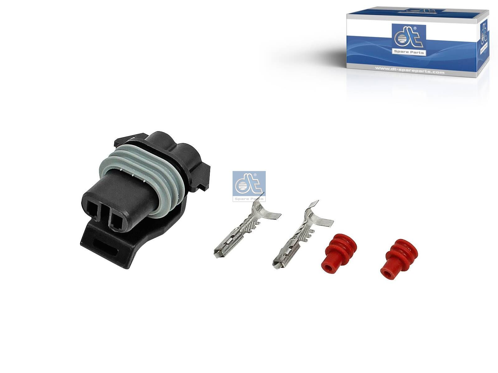 DT Spare Parts 1.32183 Repair kit, plug, 2 poles