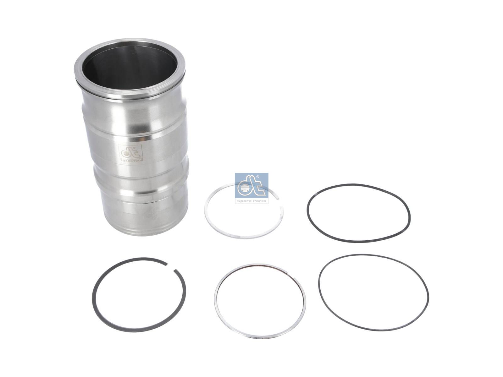 DT Spare Parts 1.33079 Cylinder liner, with piston rings, d: 127 mm, D1: 139 mm, D2: 150 mm, L: 271.1 mm