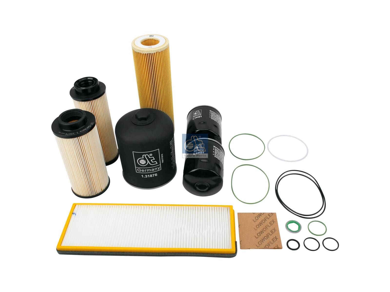 DT Spare Parts 1.34063 Service kit, filter - L