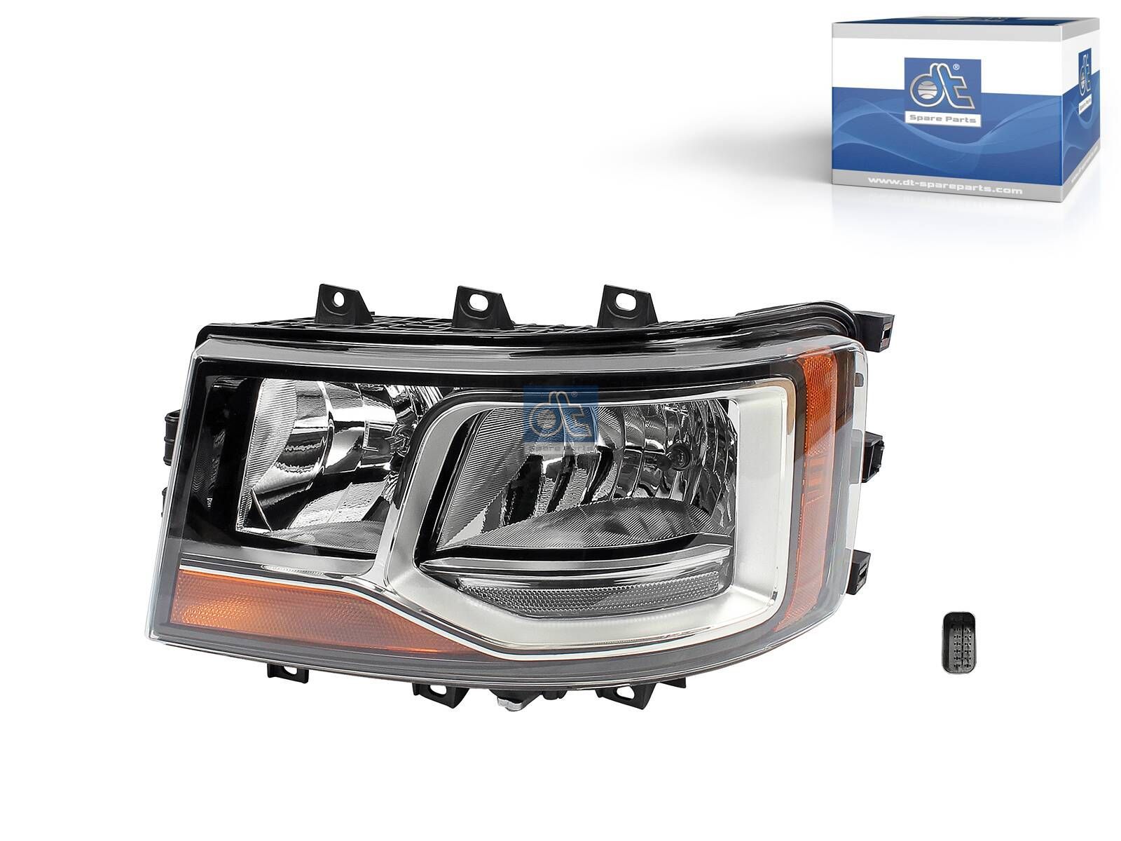 DT Spare Parts 1.51009 Headlamp, left, 24 V, H7
