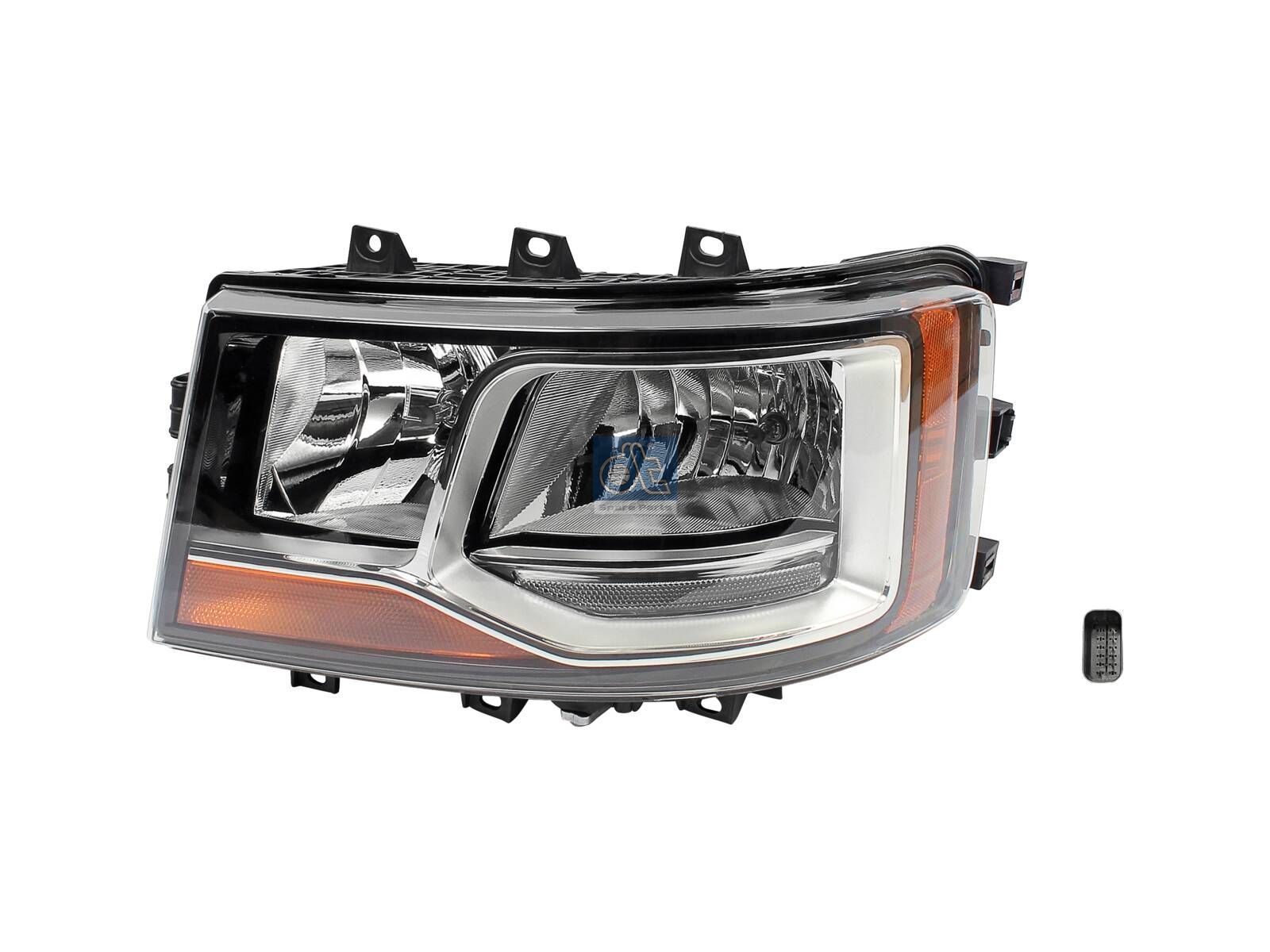 DT Spare Parts 1.51009 Headlamp, left, 24 V, H7