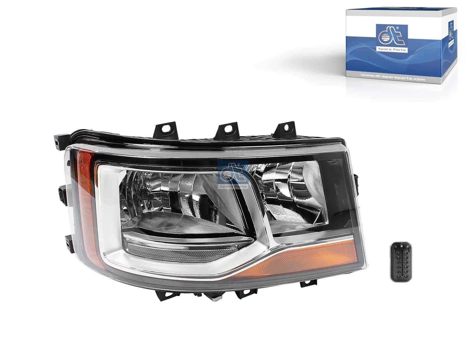 DT Spare Parts 1.51015 Headlamp, right, 24 V, H7