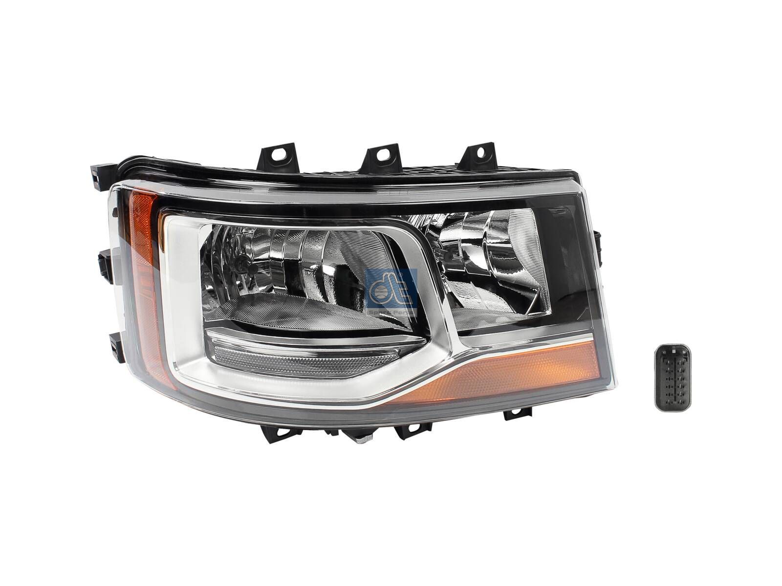 DT Spare Parts 1.51015 Headlamp, right, 24 V, H7