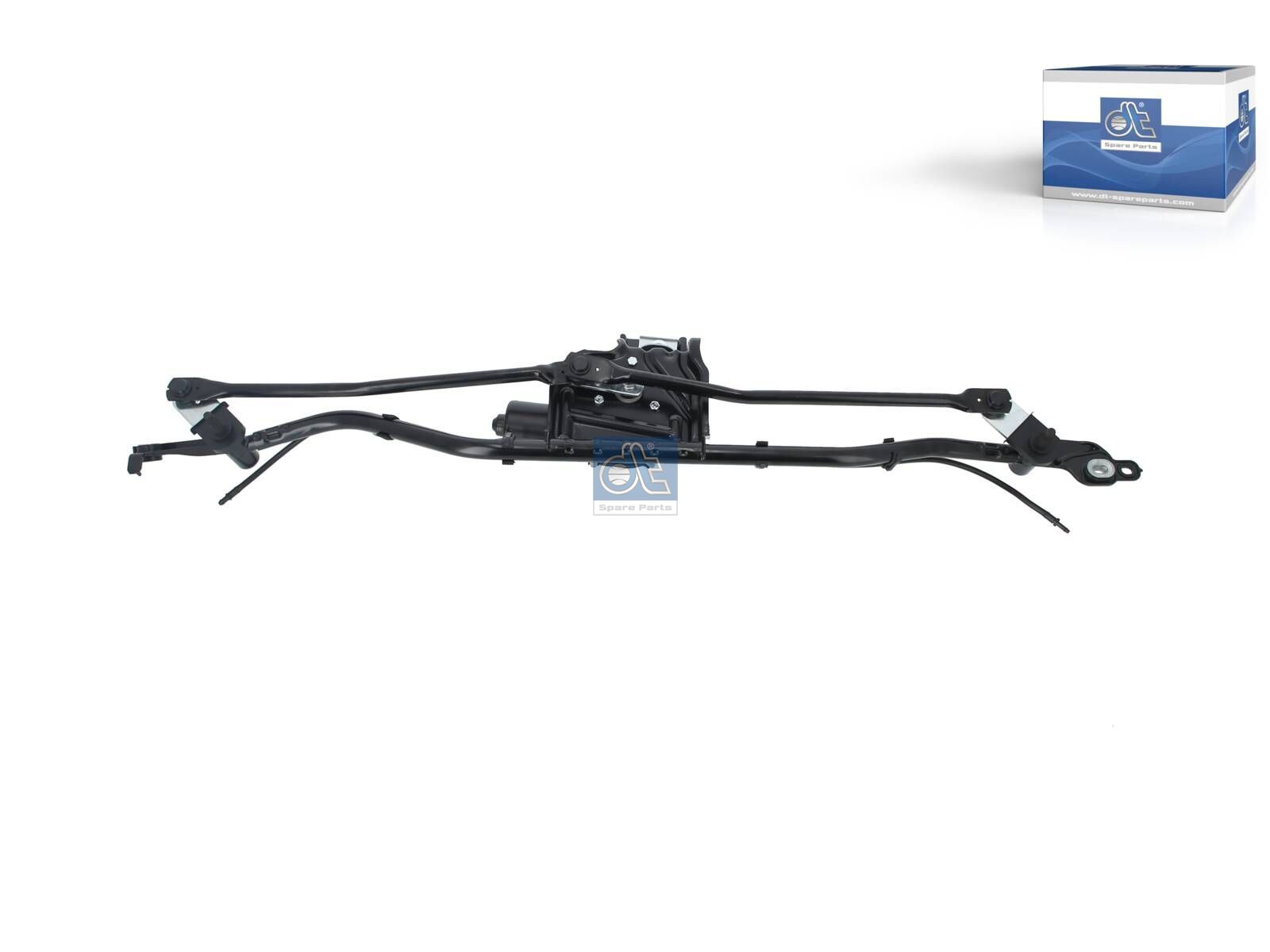 DT Spare Parts 1.52150 Wiper linkage, with motor