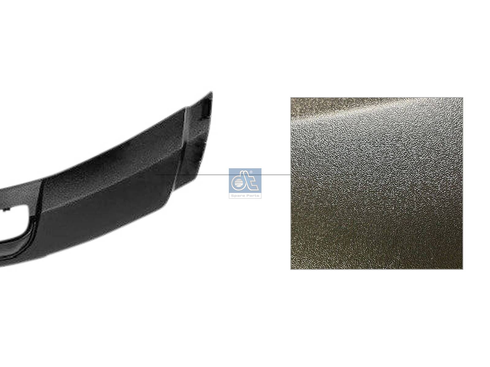 DT Spare Parts 1.52304 Cover, fender, lateral, right