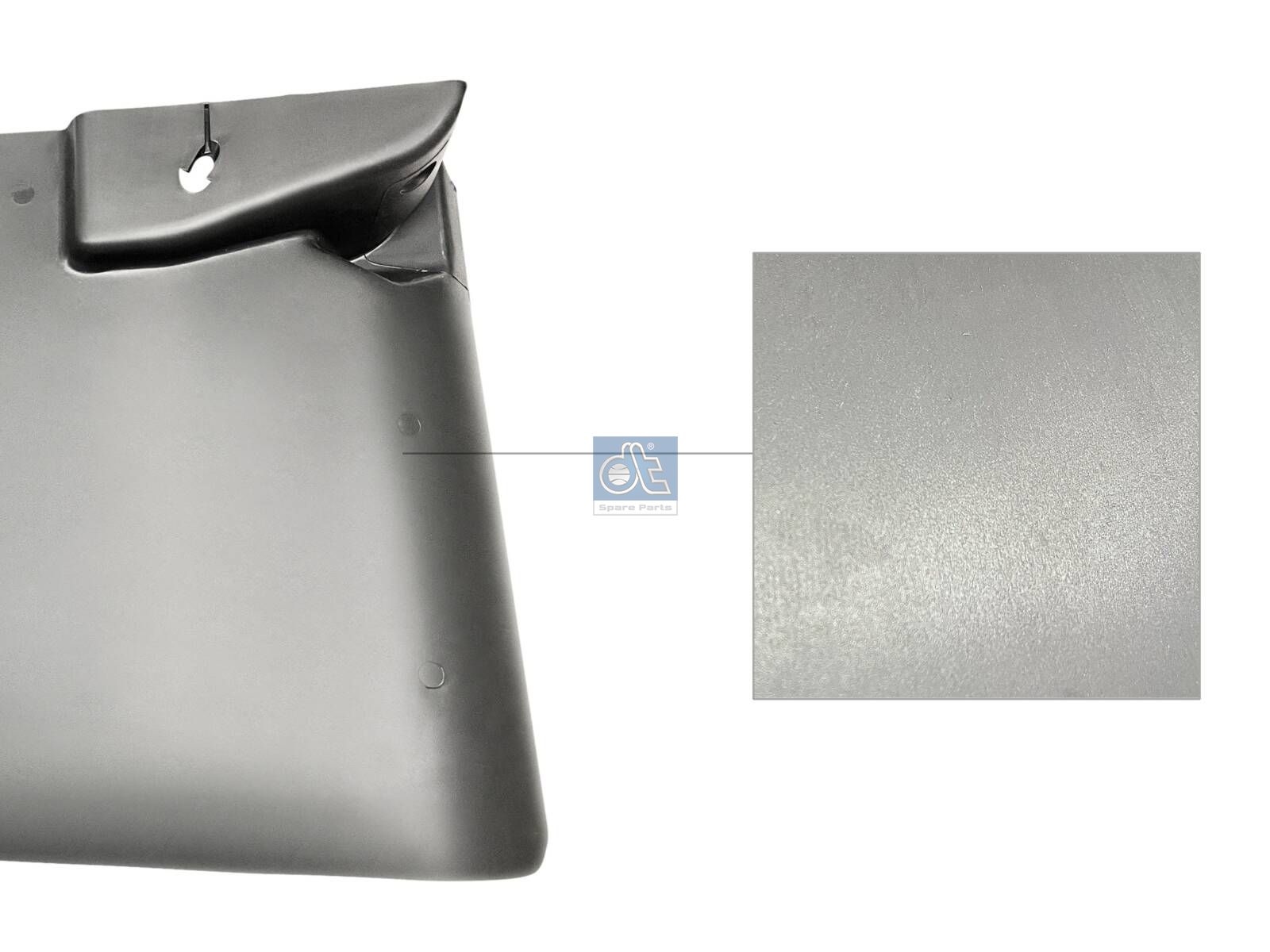 DT Spare Parts 1.52710 Splash guard, right, L: 380 mm