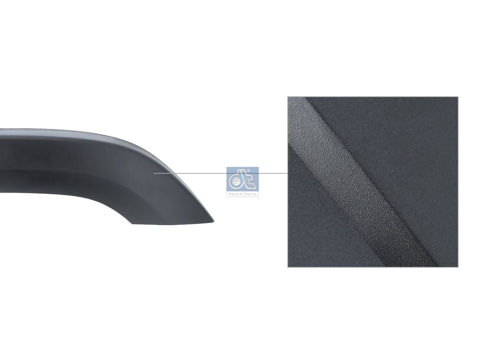 DT Spare Parts 1.52759 Fender cover, right