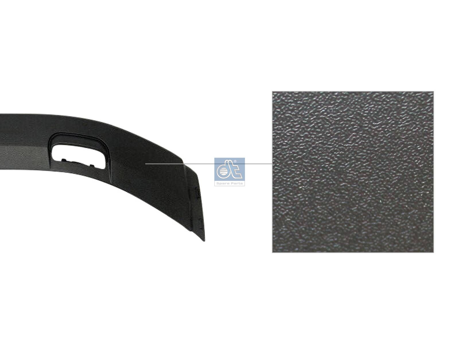 DT Spare Parts 1.52762 Fender cover, lateral, front, left