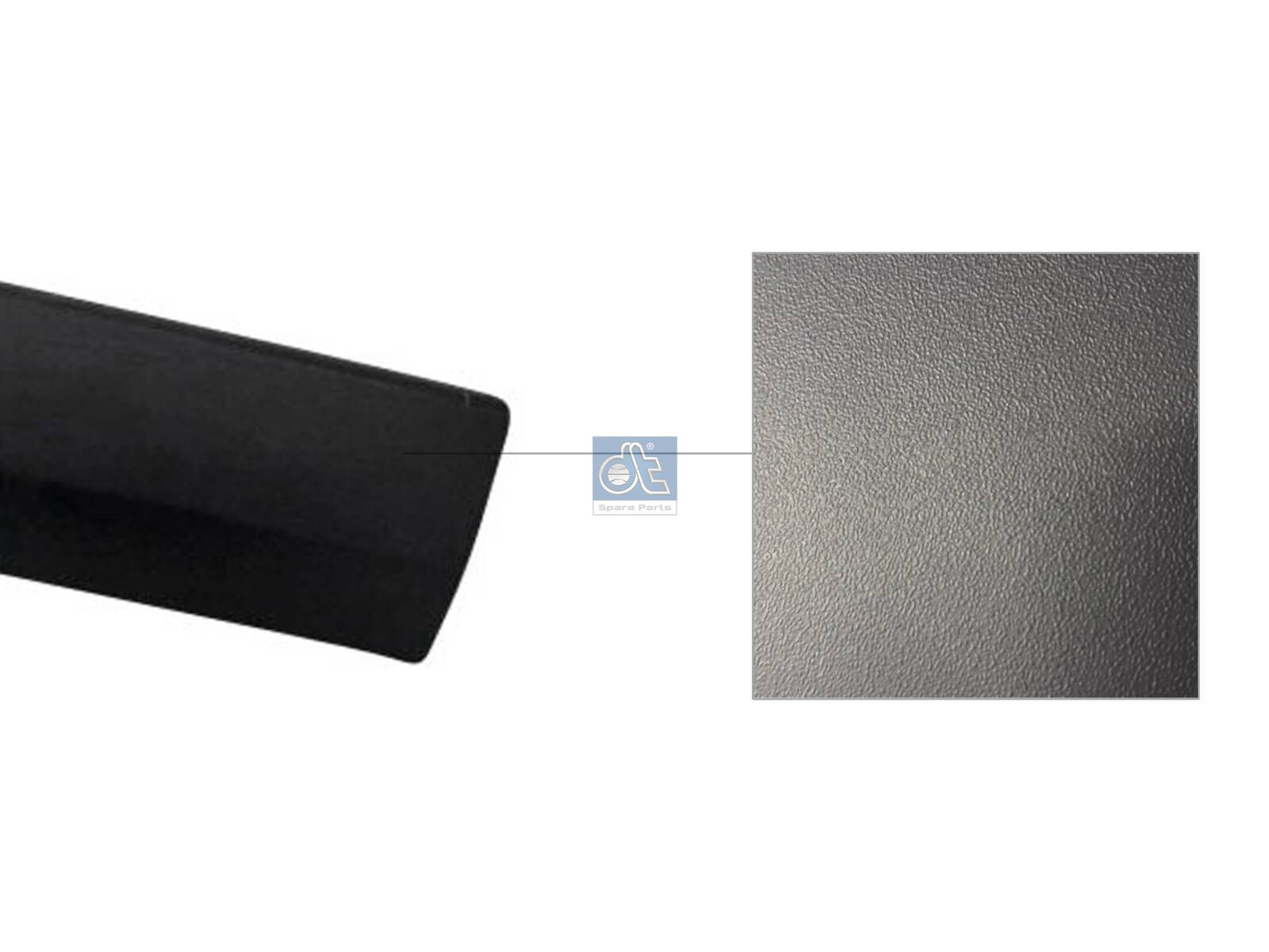 DT Spare Parts 1.52764 Fender cover, lateral, rear, left