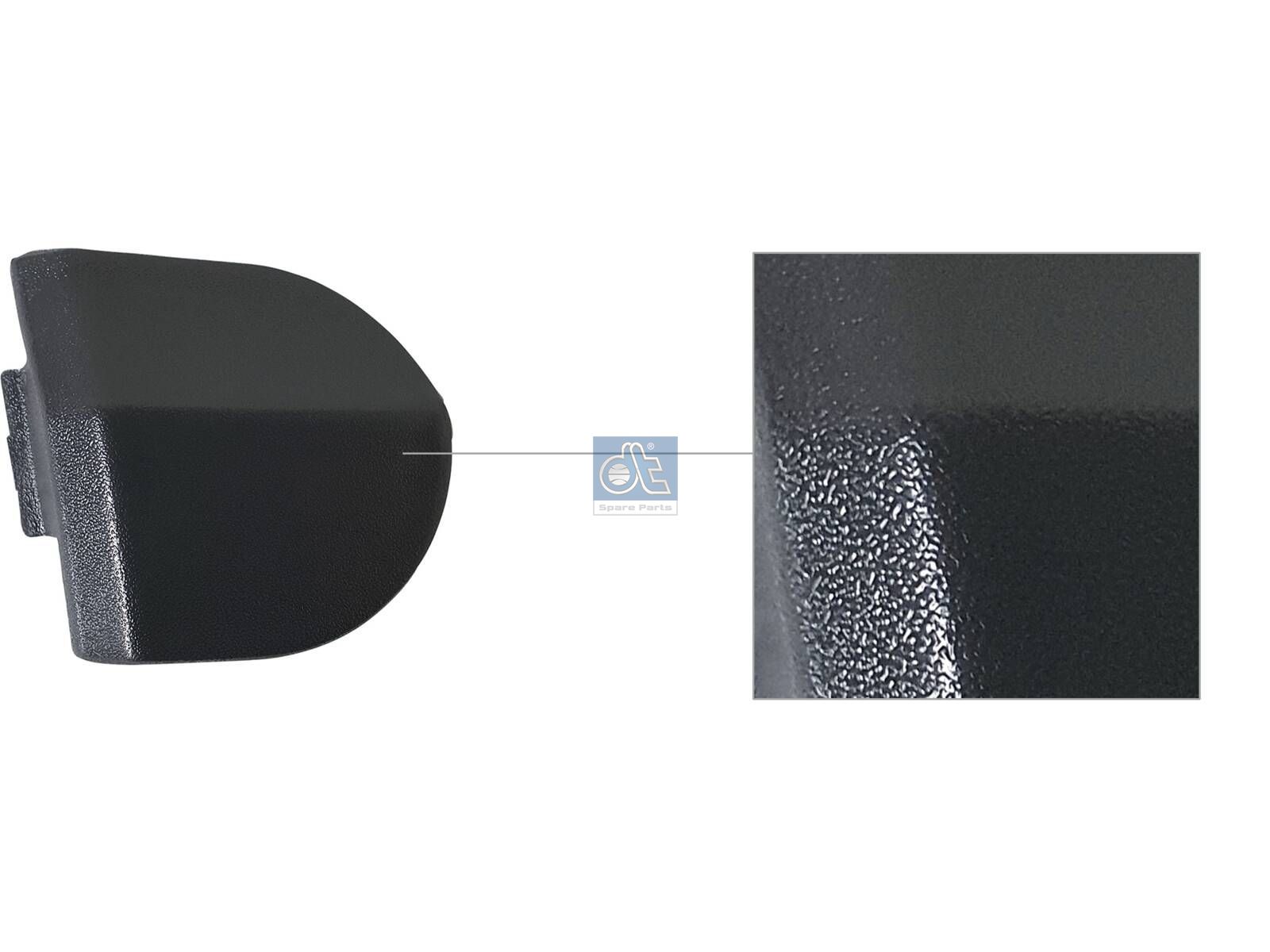 DT Spare Parts 1.55026 Bumper cover, right