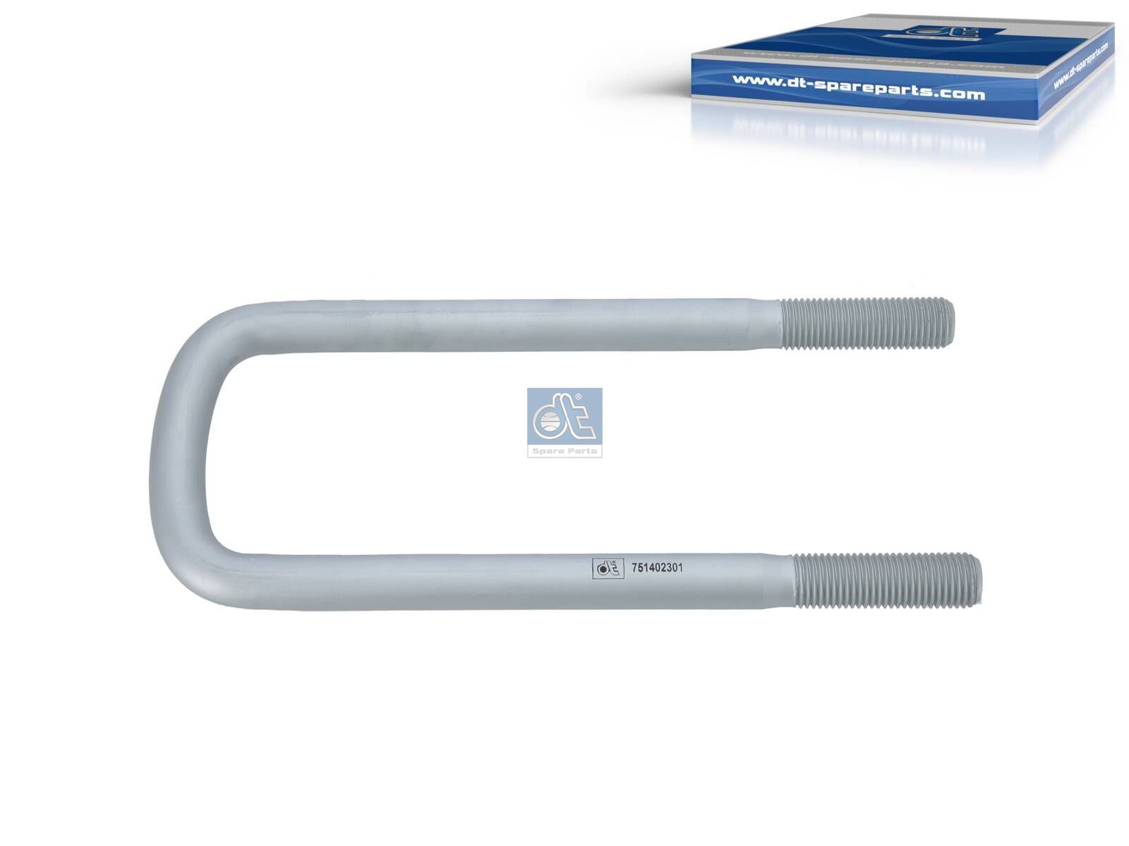 DT Spare Parts 1.55701 U-bolt, surface: geomet