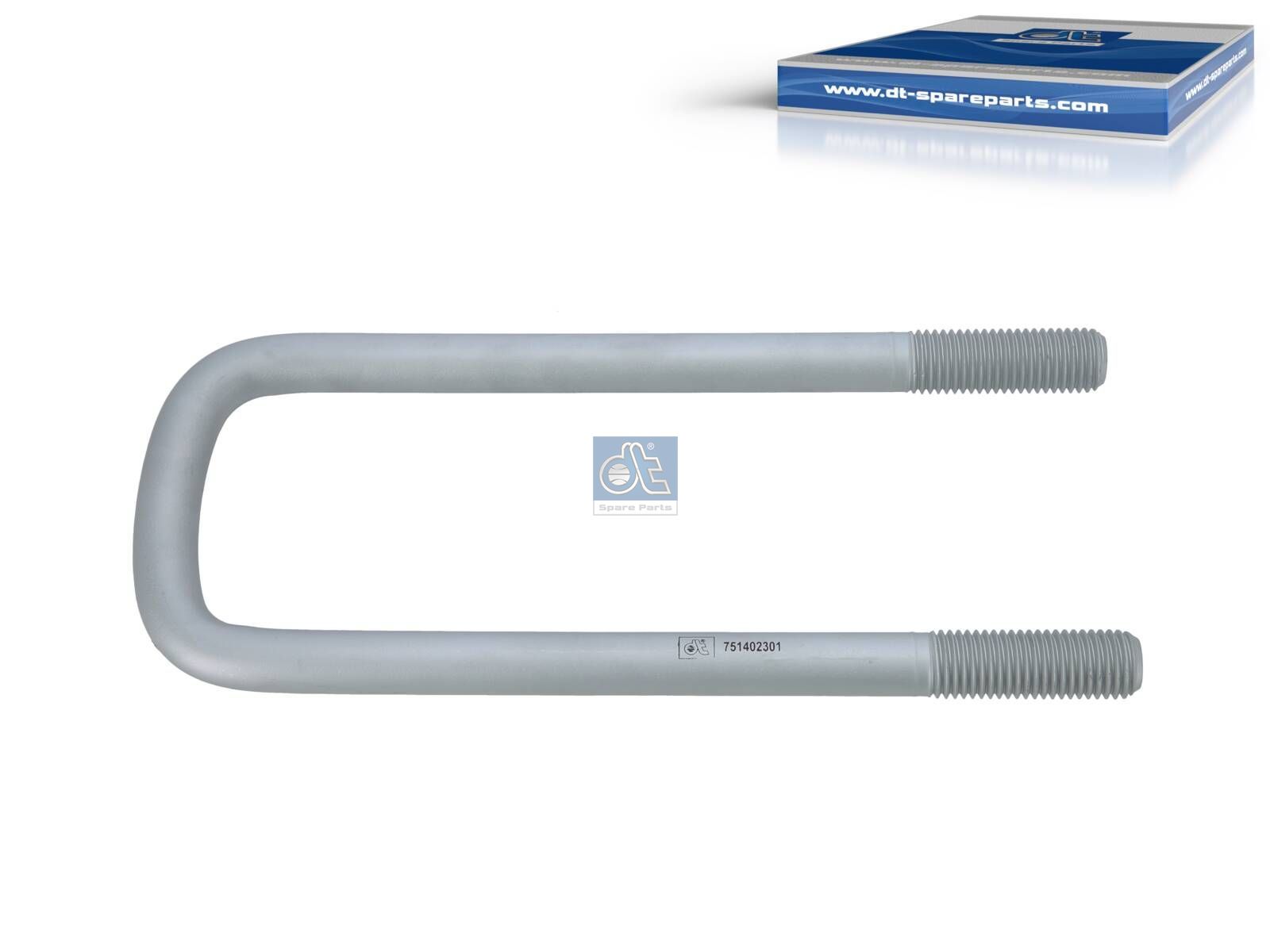 DT Spare Parts 1.55703 U-bolt, surface: geomet