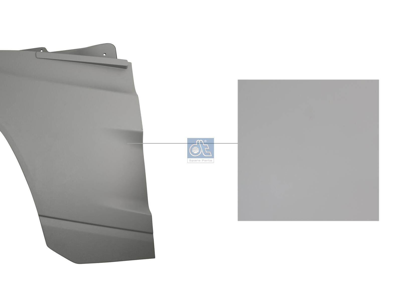 DT Spare Parts 24.00030 Door extension, right