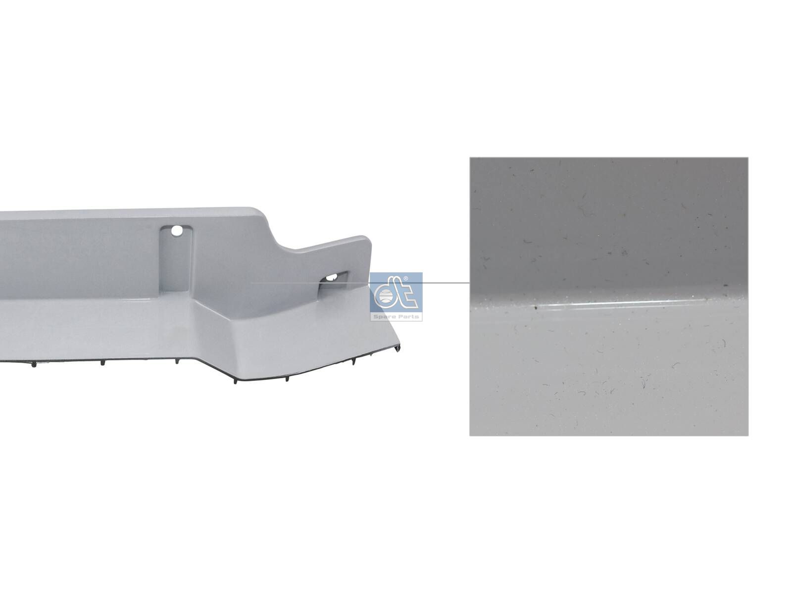 DT Spare Parts 24.00057 Cover, bumper, right