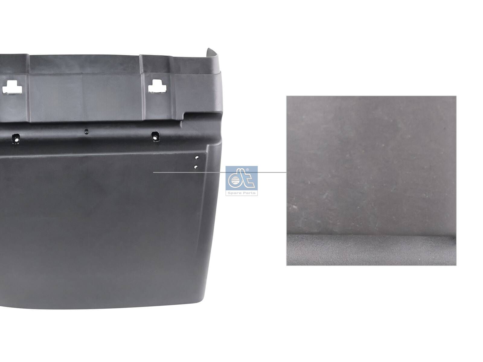 DT Spare Parts 24.00130 Fender, rear, front part