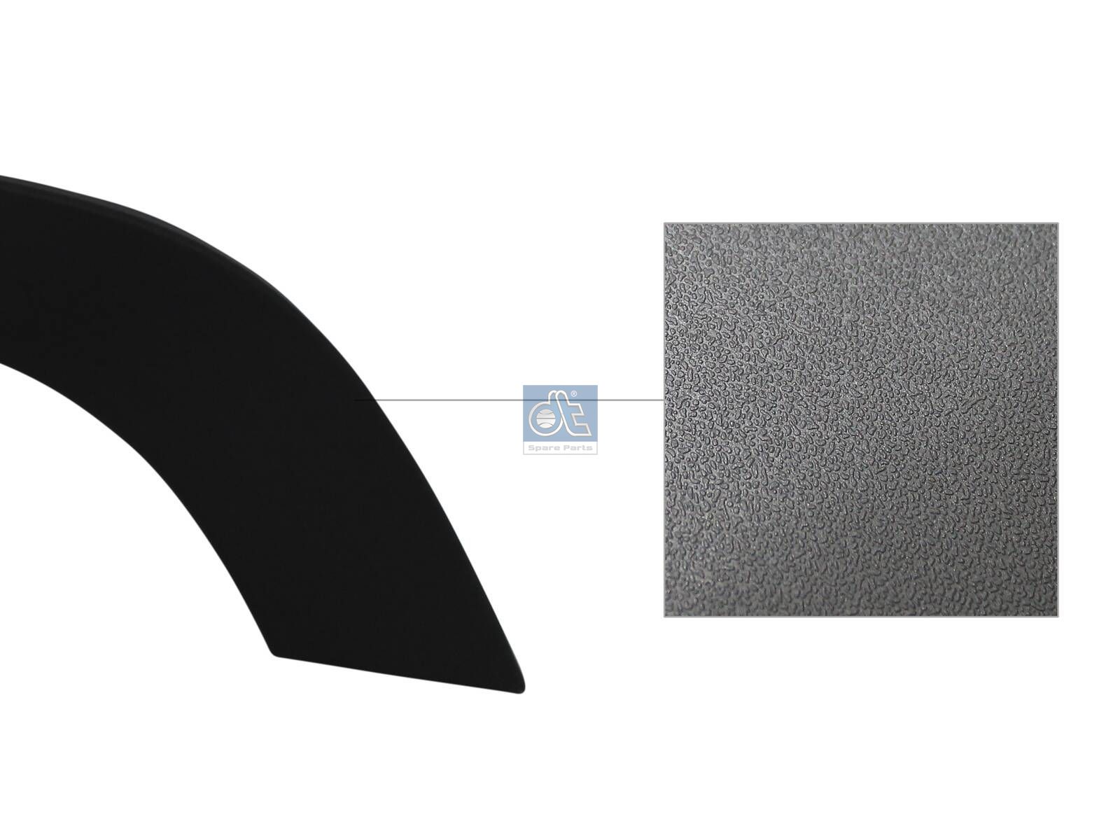 DT Spare Parts 2.00075 Fender widener, front, left