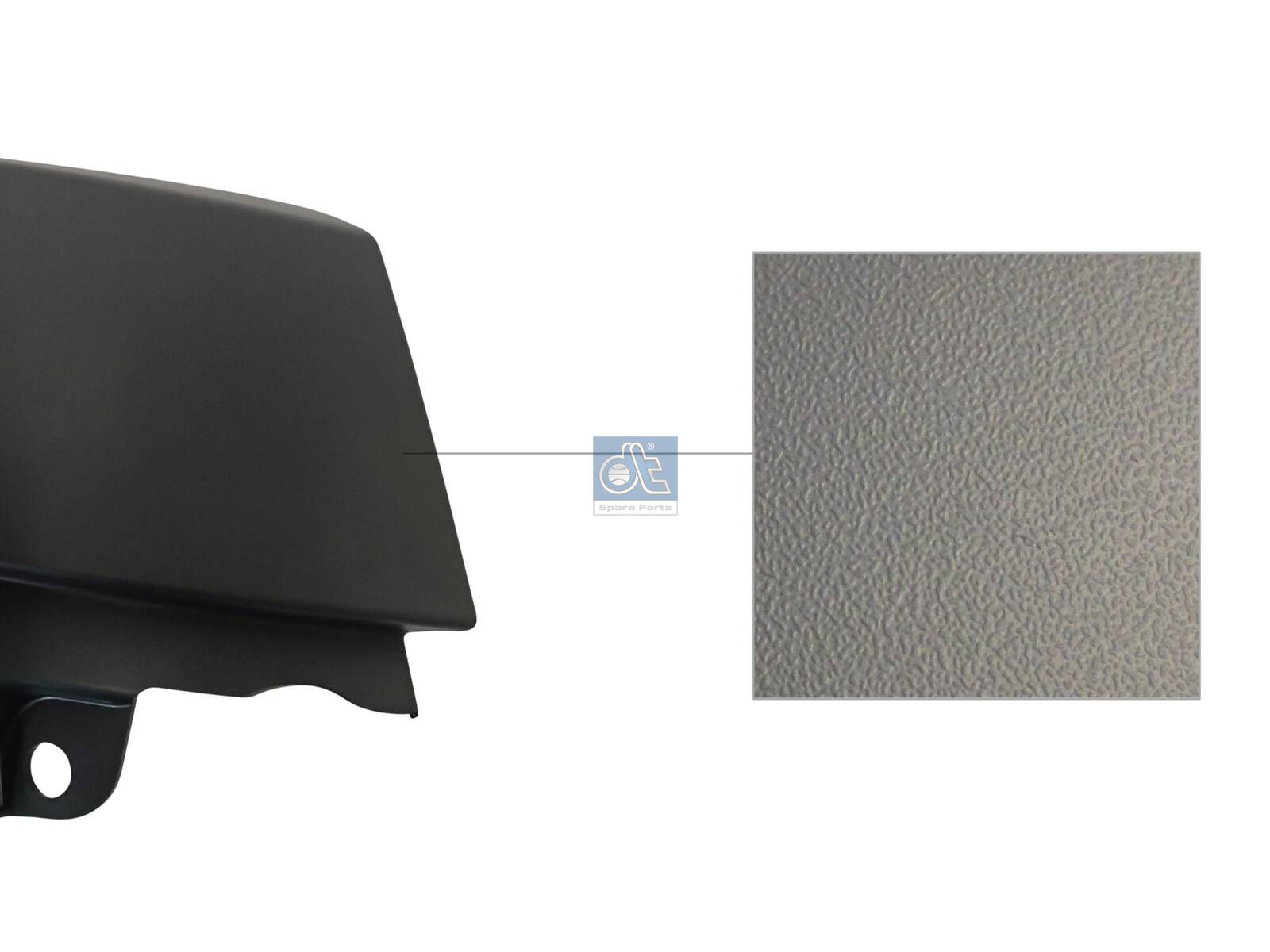 DT Spare Parts 2.00116 Corner panel, wiper panel, right