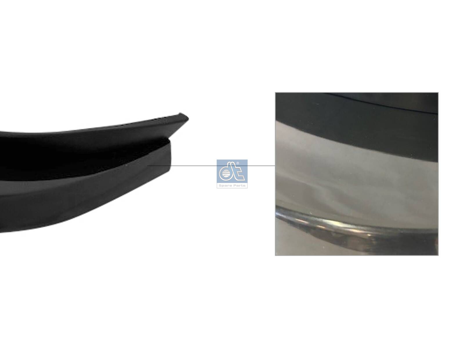 DT Spare Parts 2.00158 Spoilerset, left