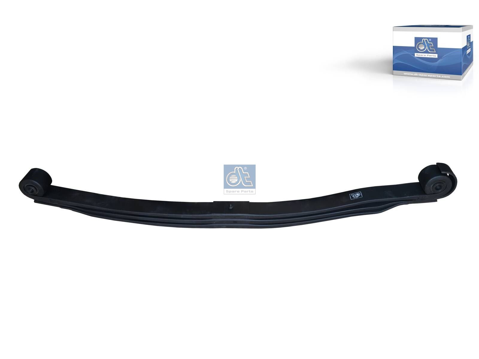 DT Spare Parts 2.00446 Leaf spring, b: 24.2 mm, L: 1666 mm, W: 90 mm, H: 87 mm, 3x26