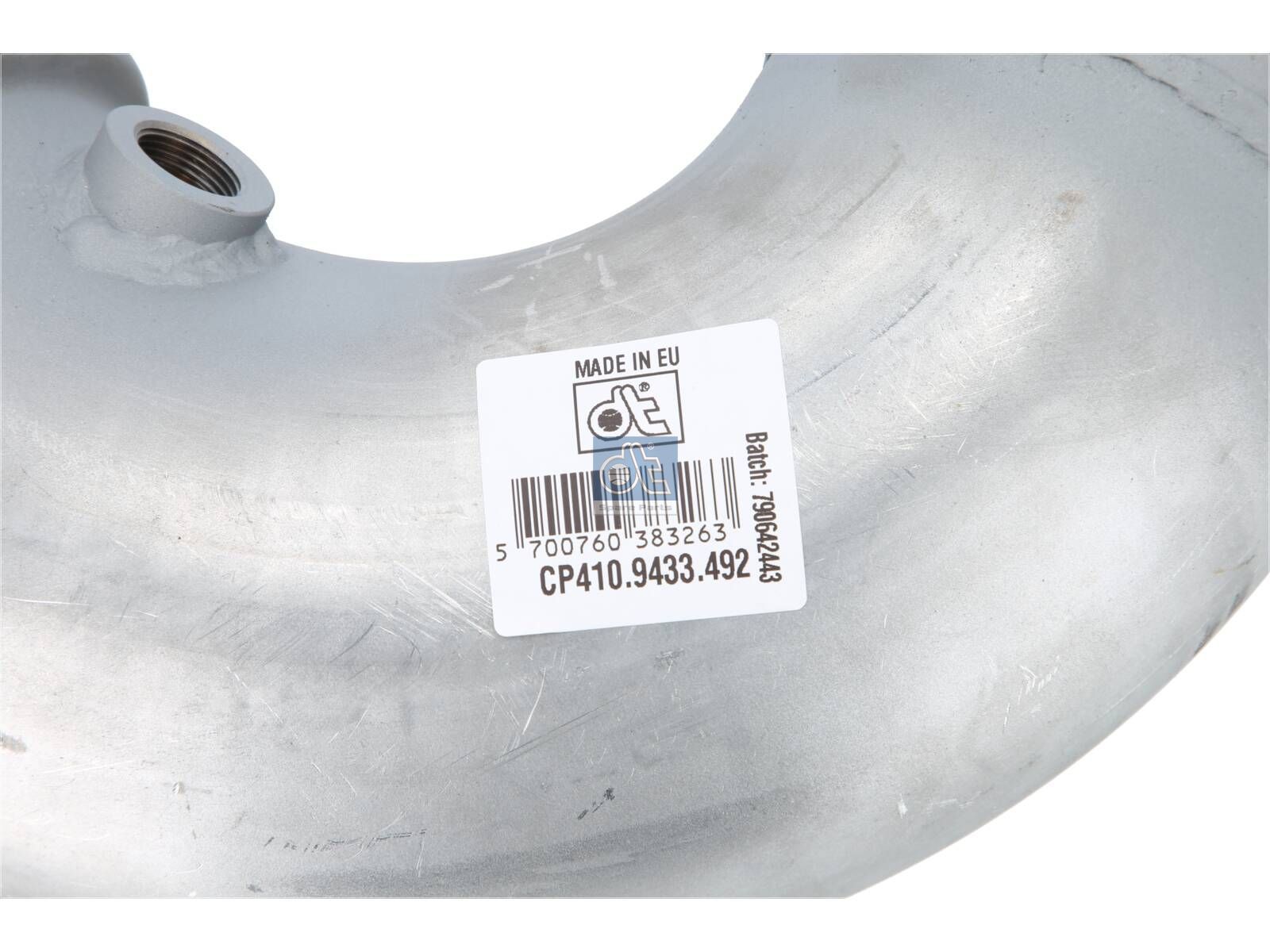 DT Spare Parts 2.00492 Exhaust pipe