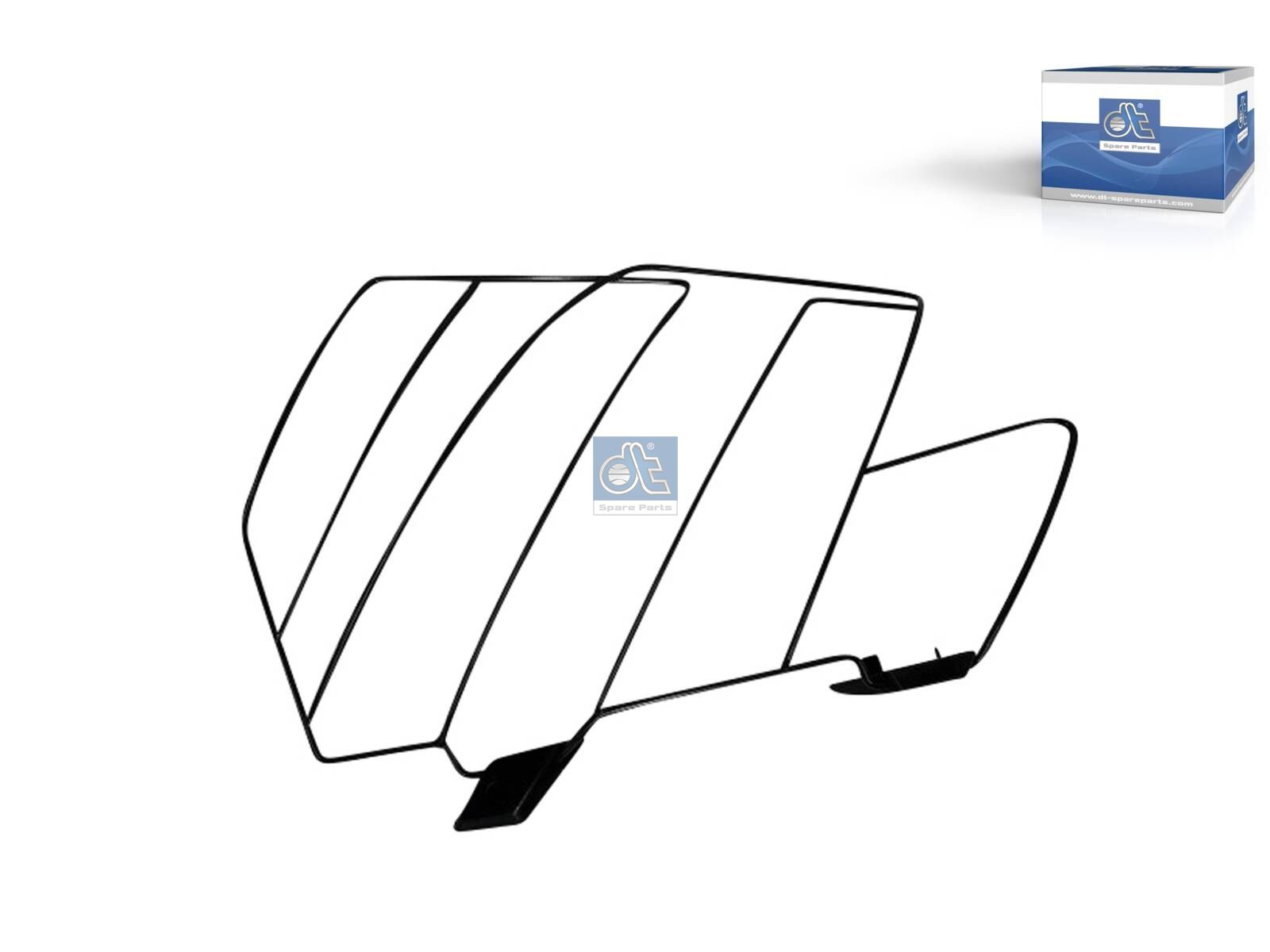 DT Spare Parts 2.00526 Lamp protector, headlamp, right