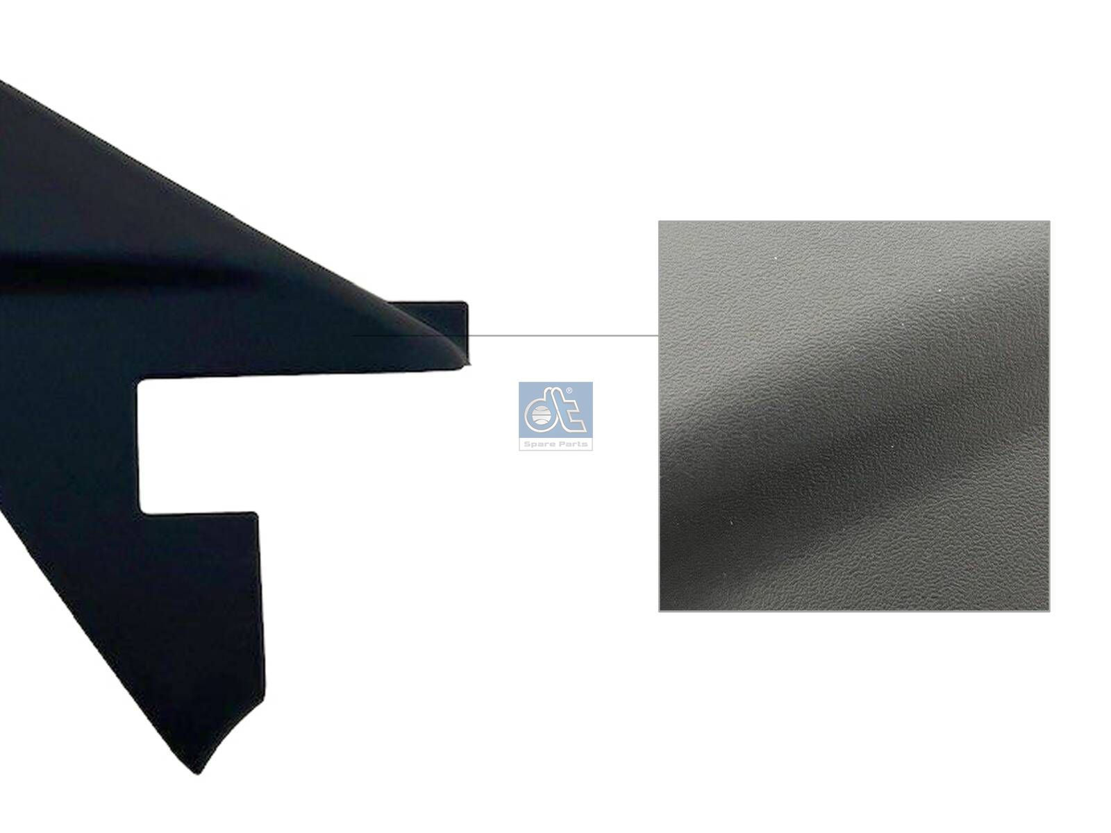 DT Spare Parts 2.00637 Cover, step well case, right
