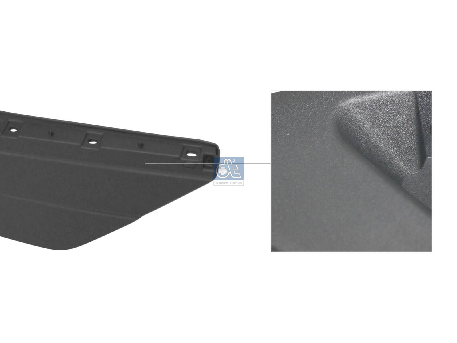 DT Spare Parts 2.00748 Door extension, left