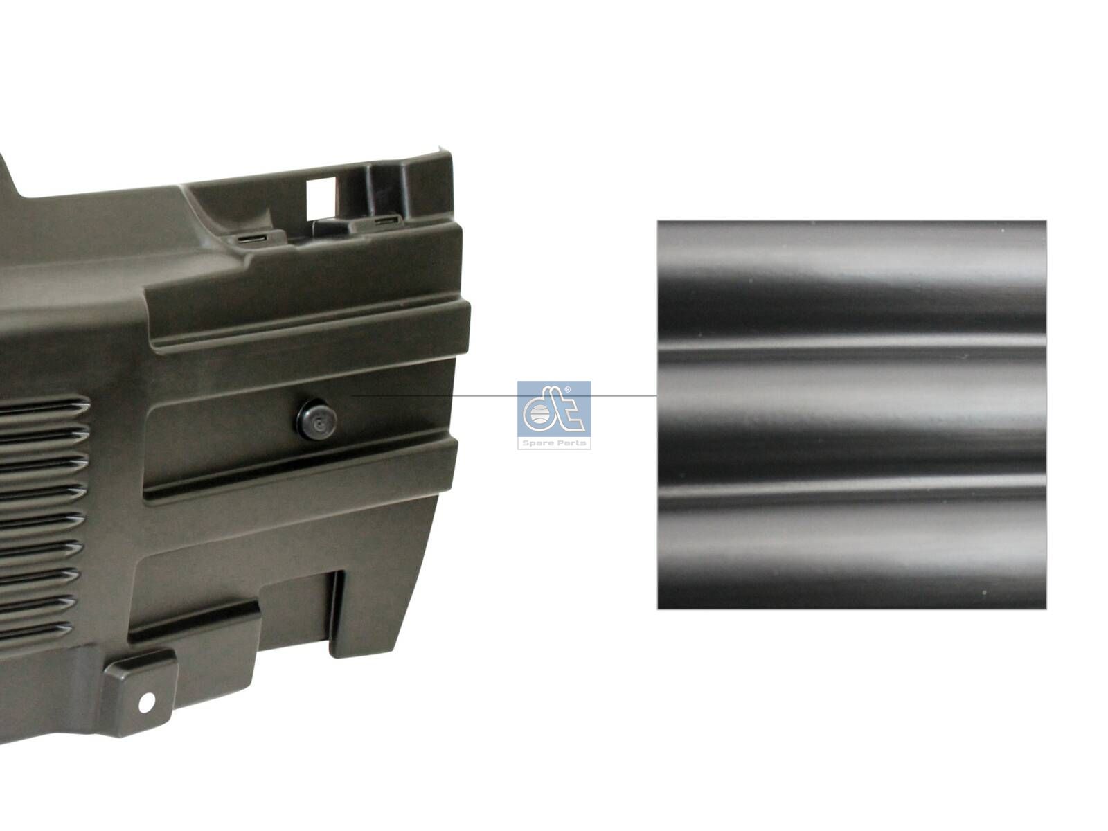 DT Spare Parts 2.01108 Fender extension, right
