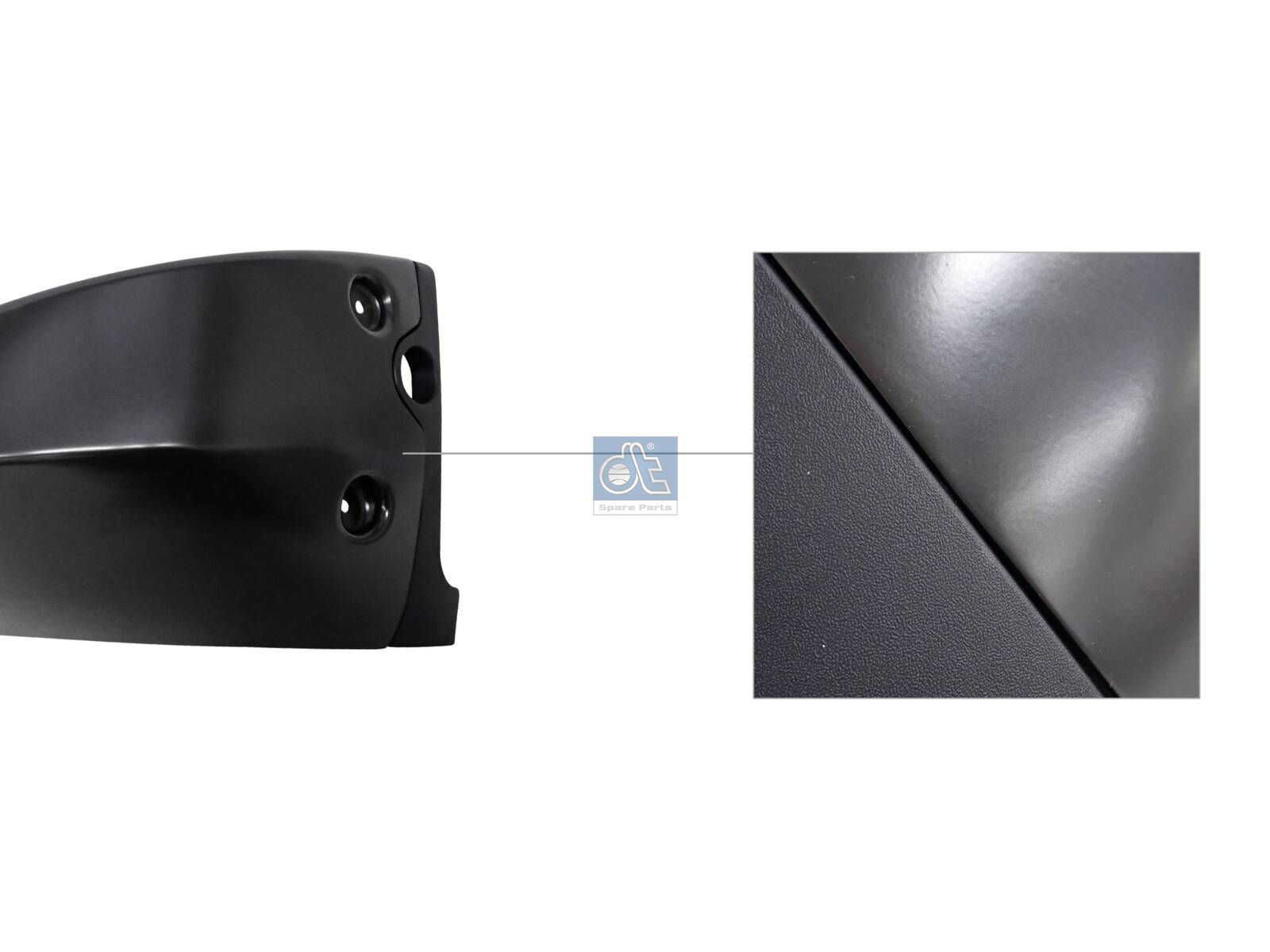 DT Spare Parts 2.01116 Bumper, left