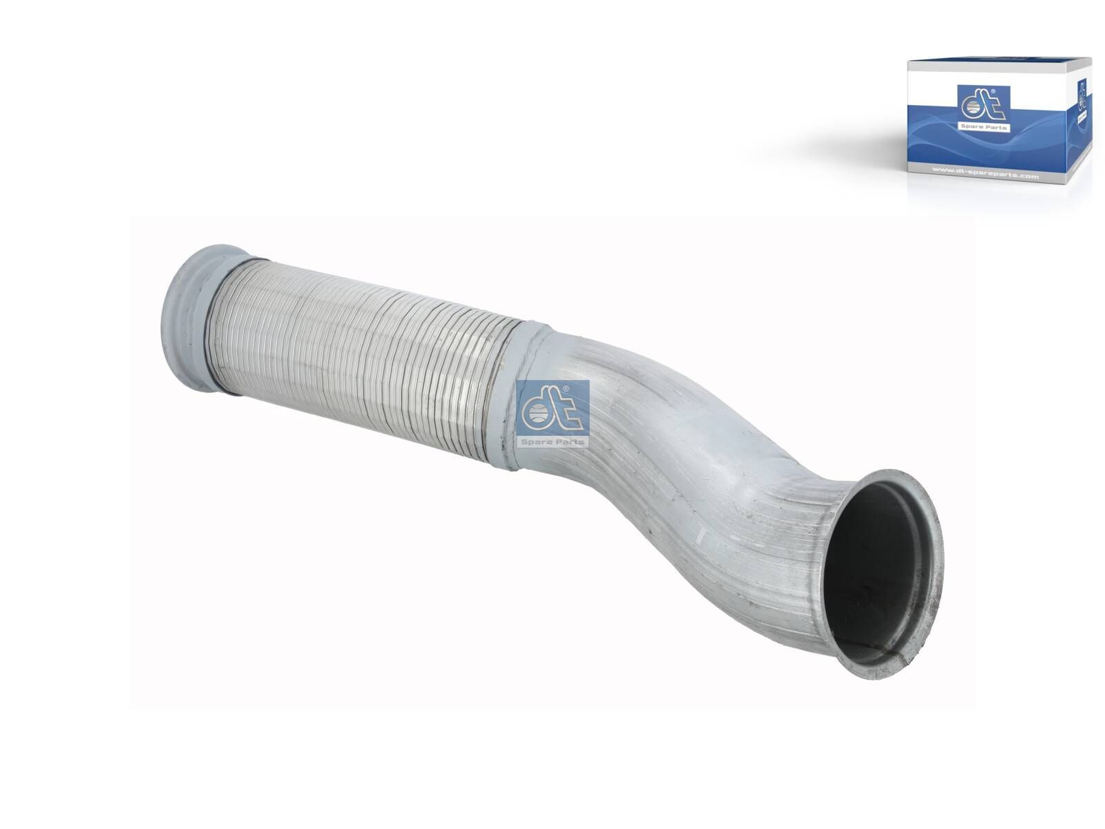 DT Spare Parts 2.14846SP Exhaust pipe, tinned