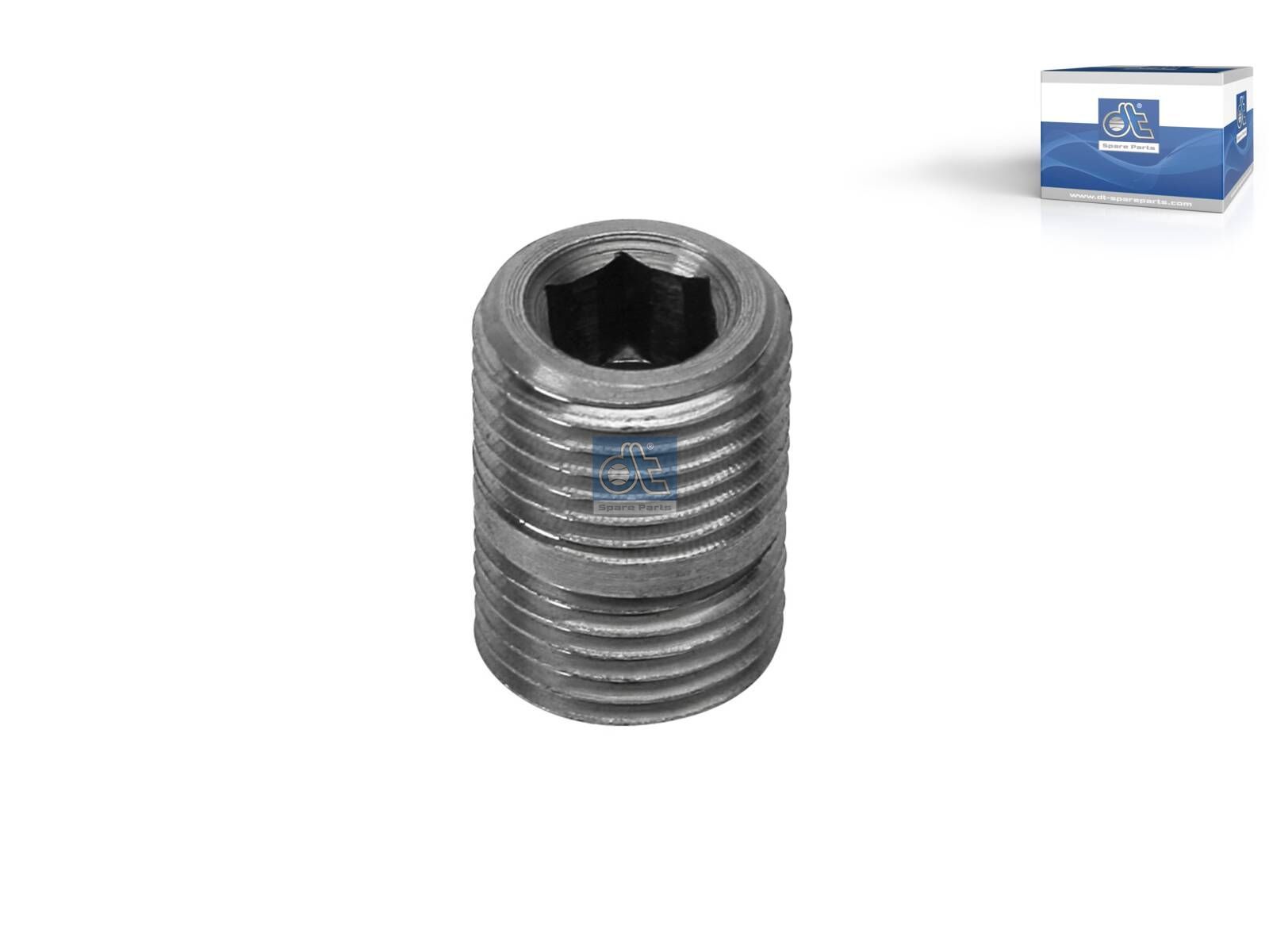 DT Spare Parts 2.15625 Nipple, M16 x 1,5, L: 22 mm