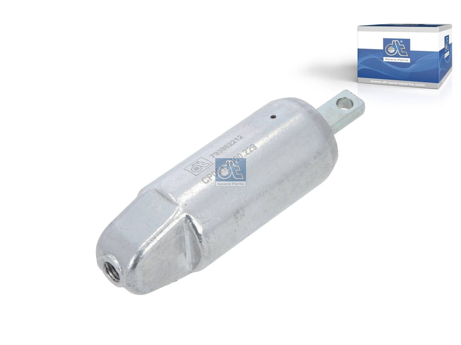 DT Spare Parts 2.16229 Air pressure cylinder, D: 35 mm, L: 120 mm, Ls: 25 mm